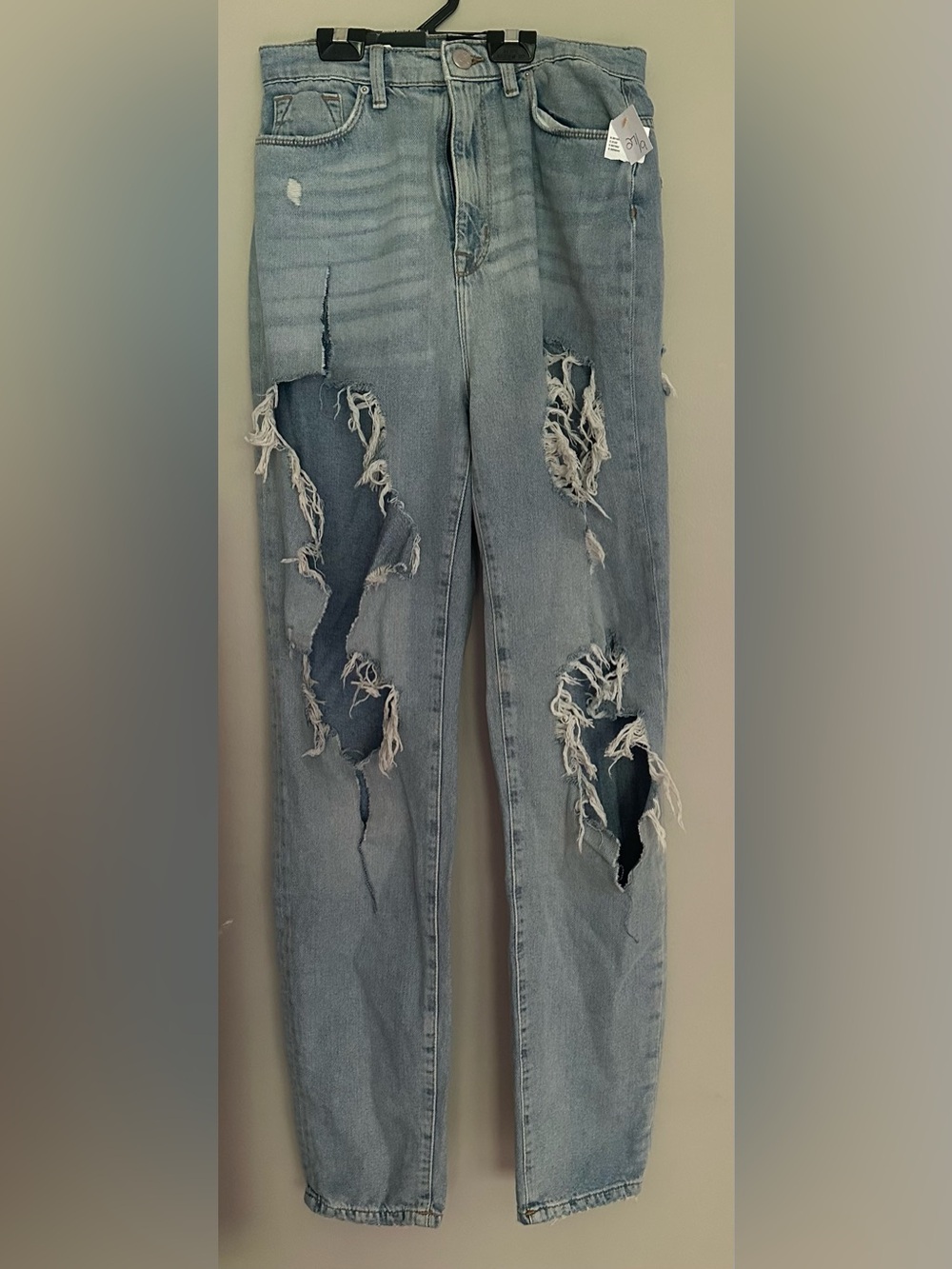 BDG size 27, Heavy, Distressed Light Blue Women's Ripped Jeans